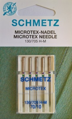 SCHMETZ AGHI MICROTEX NO. 70 - SCHMETZ MICROTEX NADELN NR. 70